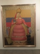 Satiric Botero painting on corruption