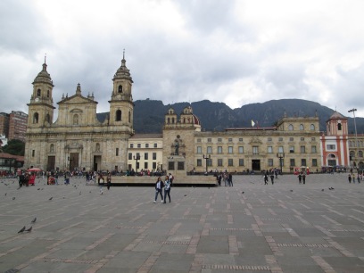 Plaza Bolívar, the central plaza of Bogota