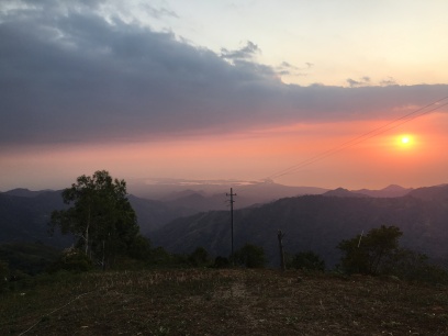 Sunset from Sierra Alta Finca